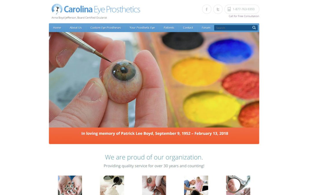 Carolina Eye Prosthetics